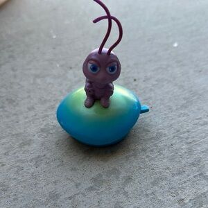 Purple Ant Figure on Blue and Green Base